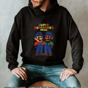 Super Mario The Super Hernandez Bros Los Angeles Dodgers MLB baseball shirt