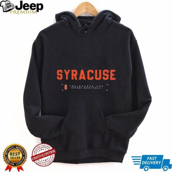 Syracuse Orange 2025 Courtside Basketball Shootaround Tee