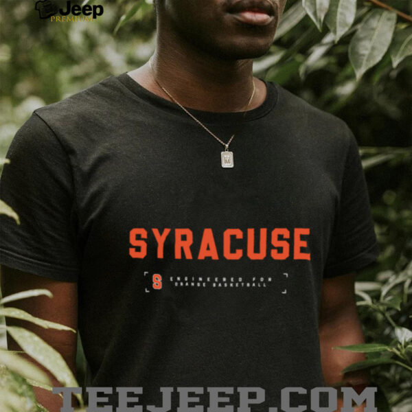 Syracuse Orange 2025 Courtside Basketball Shootaround Tee