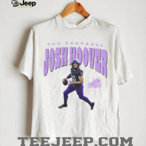 TCU Horned Frogs Football Josh Hoover Illustrated T Shirt