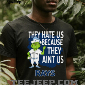 Tampa Bay Rays Grinch Christmas They Hate Us Ain’t Us T Shirt