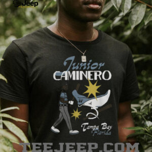 Tampa Bay Rays Junior Caminero Superstar Cartoon T Shirt