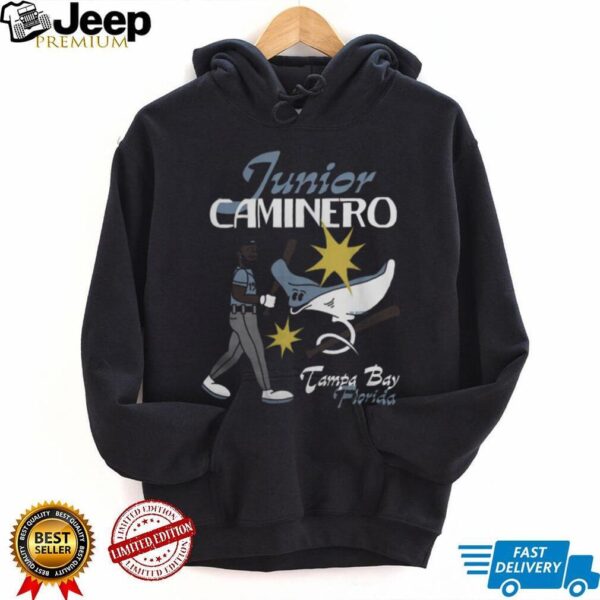 Tampa Bay Rays Junior Caminero Superstar Cartoon T Shirt