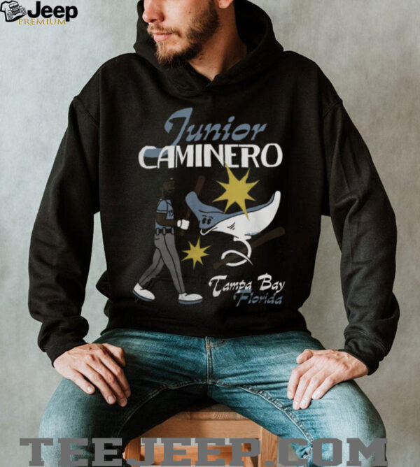 Tampa Bay Rays Junior Caminero Superstar Cartoon T Shirt