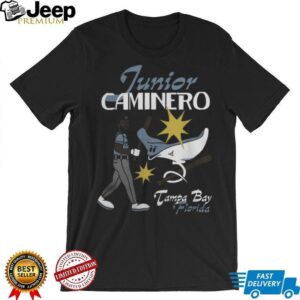Tampa Bay Rays Junior Caminero Superstar Cartoon T Shirt