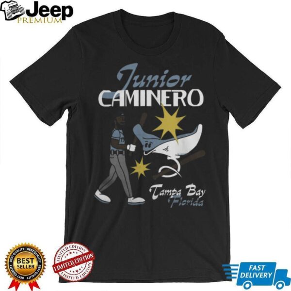 Tampa Bay Rays Junior Caminero Superstar Cartoon T Shirt