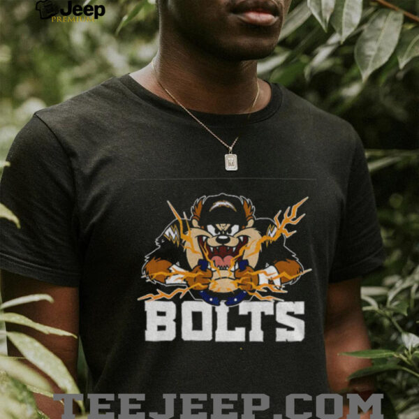Tasmanian Devil Looney Tunes Bolts Los Angeles Chargers Football 2025 shirt