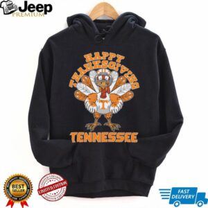 Tennessee Volunteers Football Happy Thanksgiving Turkey T Shirt