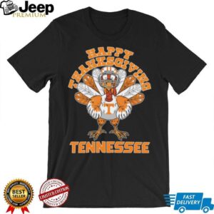 Tennessee Volunteers Football Happy Thanksgiving Turkey T Shirt