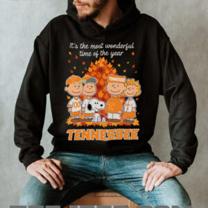 Tennessee Volunteers x Peanuts Fall T Shirt It’s the Most Wonderful Time of the Year