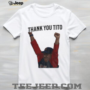 Terry Francona Cleveland Guardians MLB Baseball Thank You Tito shirt