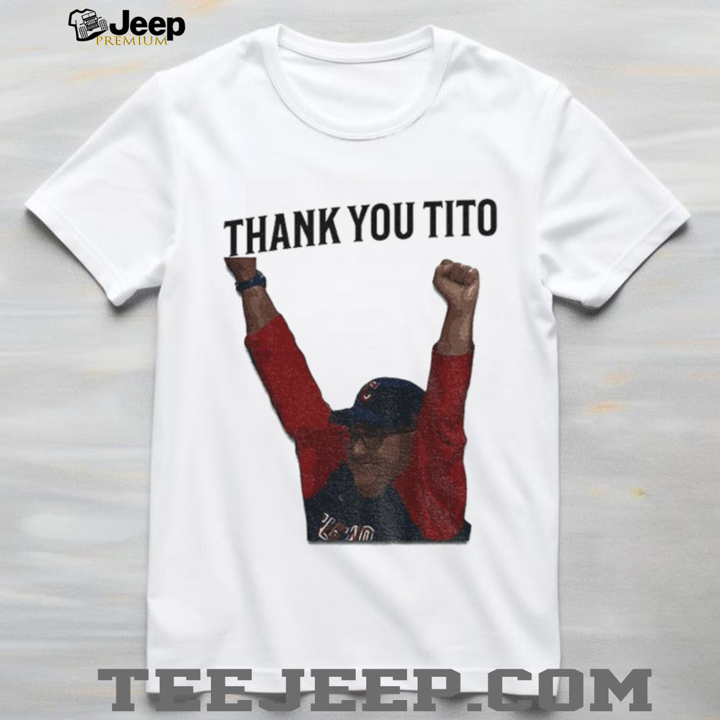 Terry Francona Cleveland Guardians MLB Baseball Thank You Tito shirt Terry Francona Cleveland Guardians MLB Baseball Thank You Tito shirt