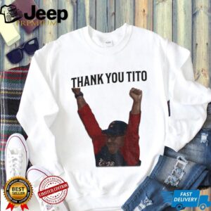 Terry Francona Cleveland Guardians MLB Baseball Thank You Tito shirt