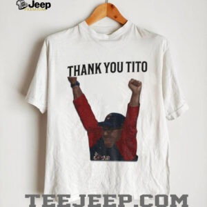 Terry Francona Cleveland Guardians MLB Baseball Thank You Tito shirt