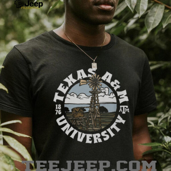 Texas A&M Aggies Thick Lined Landscape T Shirt