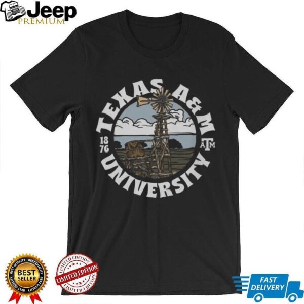 Texas A&M Aggies Thick Lined Landscape T Shirt