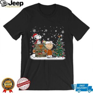 Texas Longhorns Snoopy Charlie Brown Christmas Holiday T Shirt