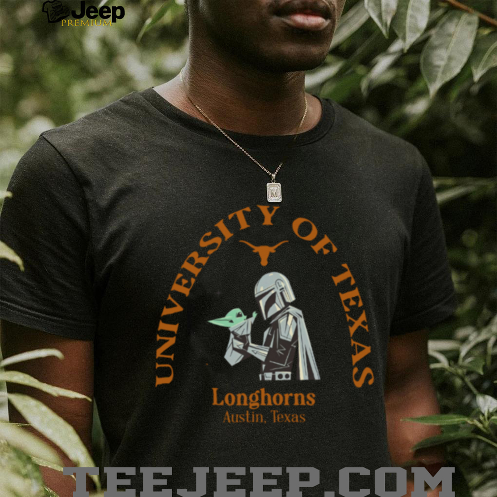Texas Longhorns Star Wars Mandalorian T Shirt Texas Longhorns Star Wars Mandalorian T Shirt