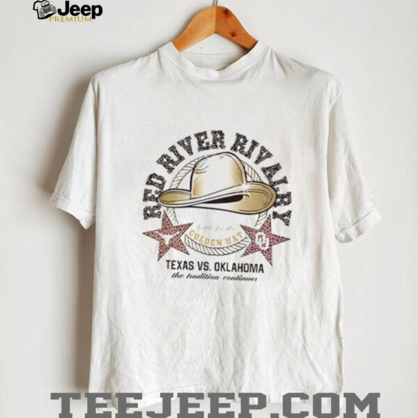 Texas Longhorns Vs Oklahoma Sooners Red River Rivalry Golden Hat shirt