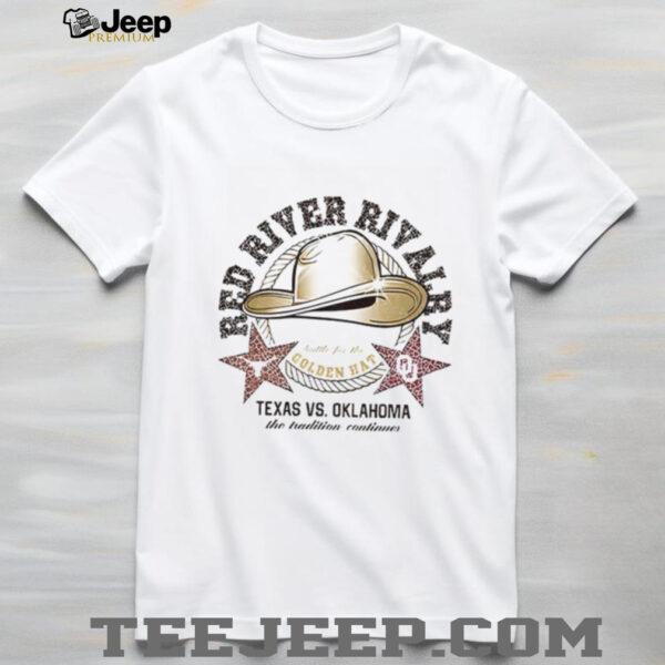 Texas Longhorns Vs Oklahoma Sooners Red River Rivalry Golden Hat shirt