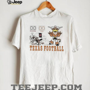 Texas Longhorns vs Oklahoma Sooners 2025 Score shirt