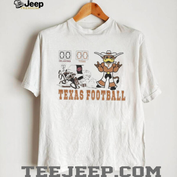 Texas Longhorns vs Oklahoma Sooners 2025 Score shirt