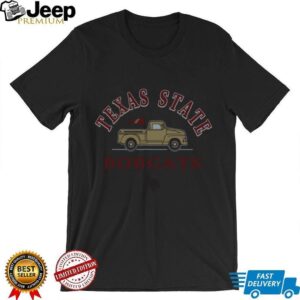 Texas State Bobcats Classic College Truck Graphic Shirt