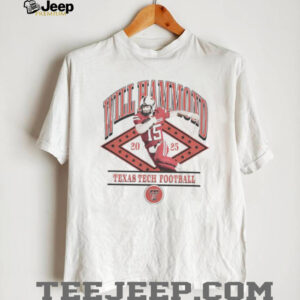 Texas Tech Football Will Hammond Illustrated T Shirt