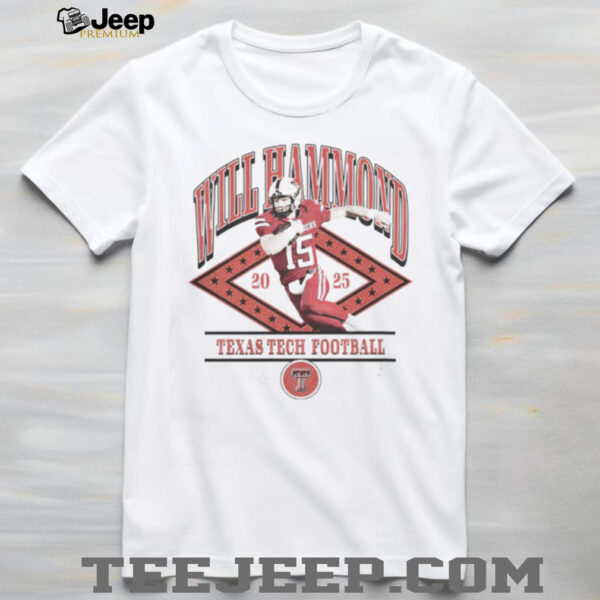Texas Tech Football Will Hammond Illustrated T Shirt