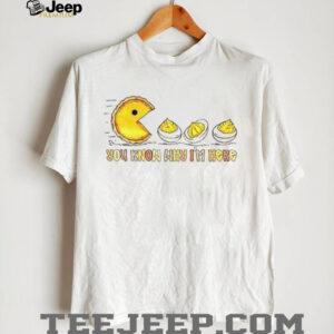 Thanksgiving Deviled Eggs and Retro Pumpkin Pie Pacman Thanksgiving game shirt