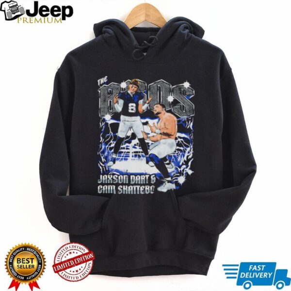 The Bros Jaxson Dart and Cam Skattebo New York Giants NFL graphic shirt