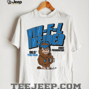 The Fan 96.5 Vin F L Insider Mascot Football Shirt