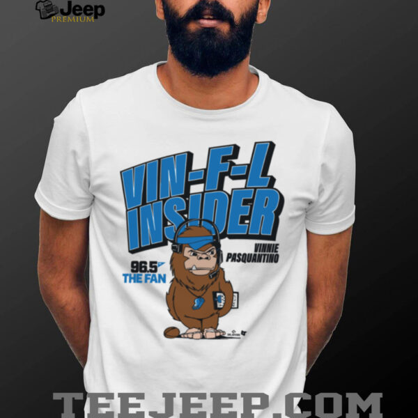 The Fan 96.5 Vin F L Insider Mascot Football Shirt
