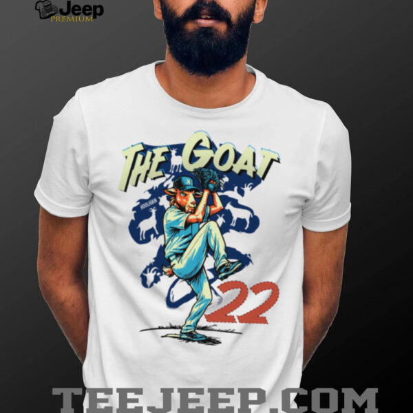 The Goat Hooligan LA 22 Player Cartoony Pitch TShirt
