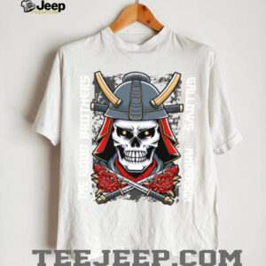 The Good Brothers GB Samurai Skull Katana Wrestling TShirt