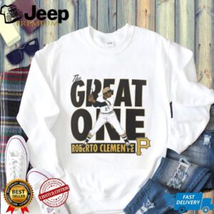 The Great One Roberto Clemente Pittsburgh Pirates Cooperstown Player shirt