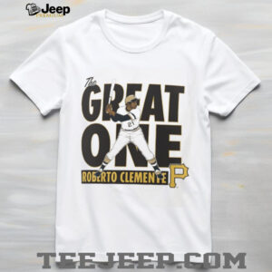 The Great One Roberto Clemente Pittsburgh Pirates Cooperstown Player shirt