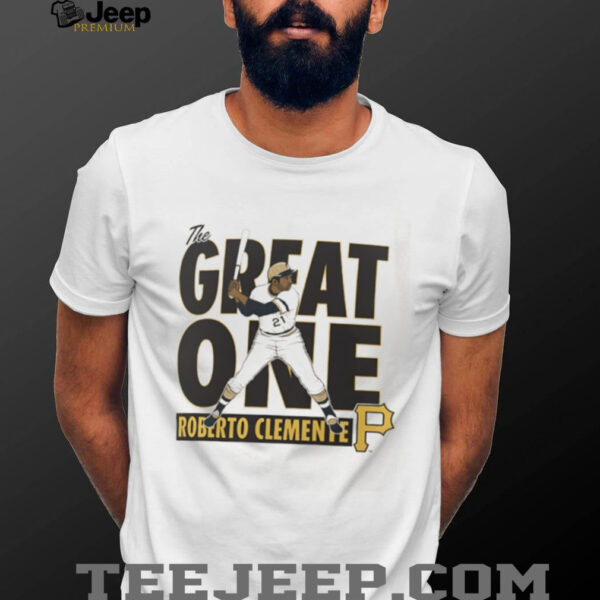 The Great One Roberto Clemente Pittsburgh Pirates Cooperstown Player shirt