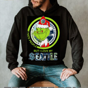 The Grinch I Hate People But I Love My Seattle Sports Teams Shirt