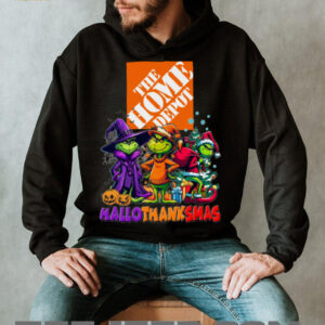 The Grinch The Home Depot Hallothanksmas Halloween Thanksgiving Christmas Employee Shirt The Grinch The Home Depot Hallothanksmas Halloween Thanksgiving Christmas Employee Shirt