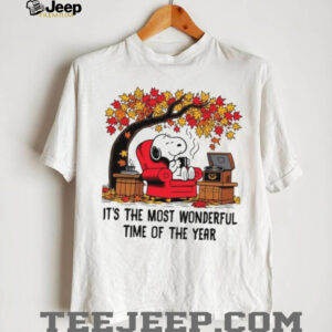 The Most Wonderful Time Of The Year Snoopy Fall T Shirt