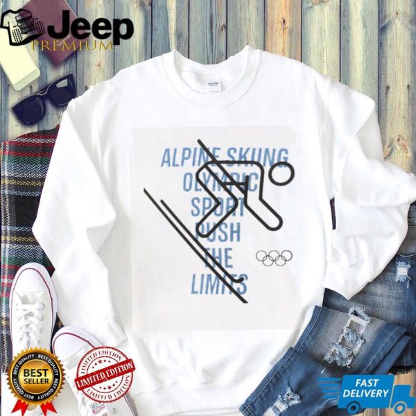 The Olympic Collection Alpine Skiing 2025 shirt