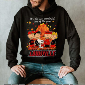 The Peanuts Character Louisville It’S The Most Wonderful Time Of The Year T Shirt
