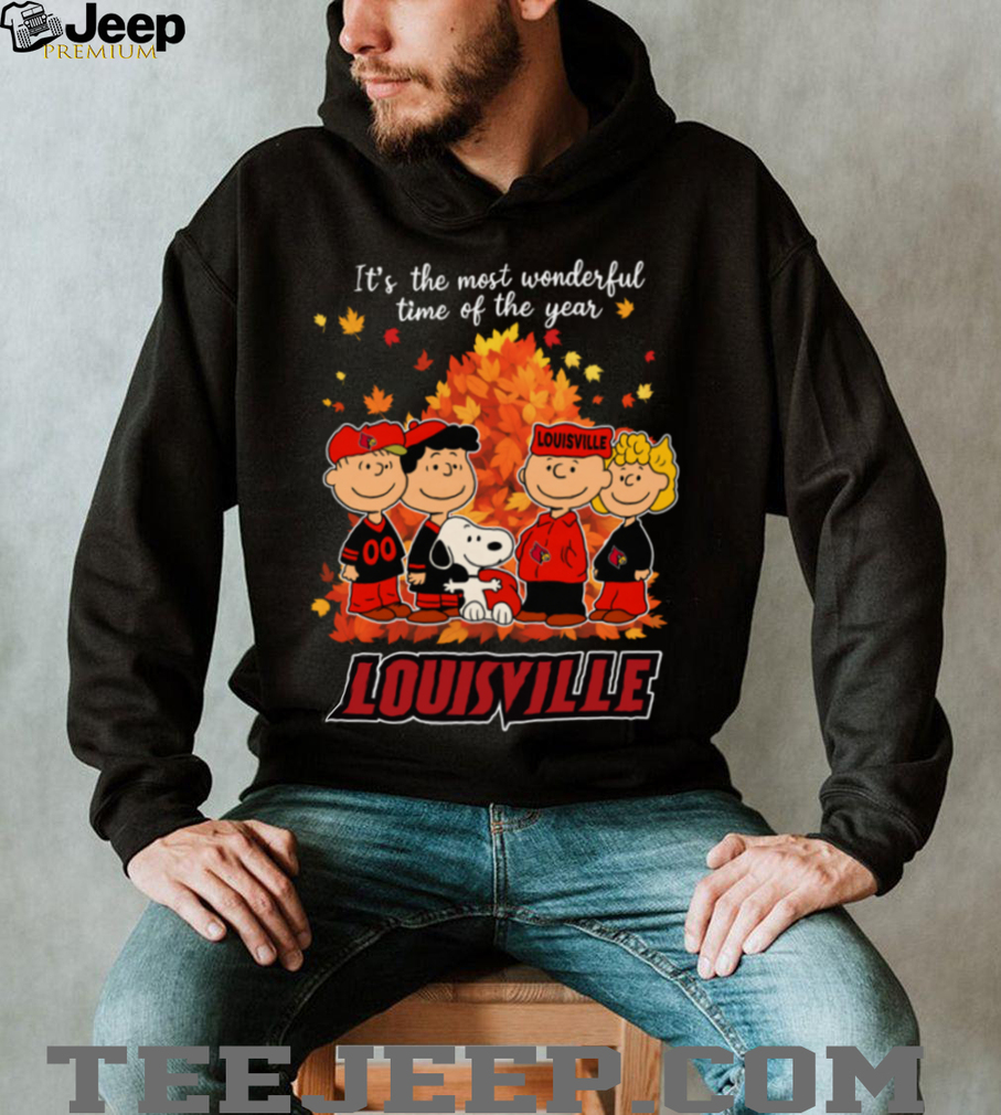 The Peanuts Character Louisville It’S The Most Wonderful Time Of The Year T Shirt The Peanuts Character Louisville It’S The Most Wonderful Time Of The Year T Shirt