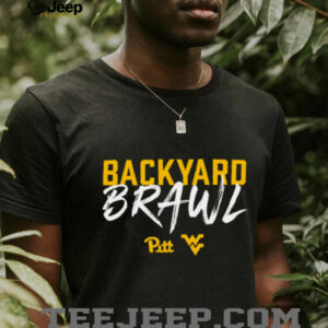 The Pitt Merch 2025 Backyard Brawl Pitt vs WVU Matchup T Shirt