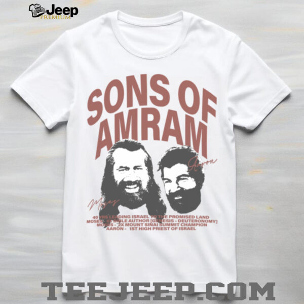 The Promised Land Shop Sons of Amram Shirt