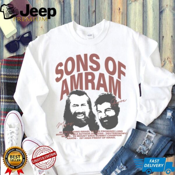 The Promised Land Shop Sons of Amram Shirt