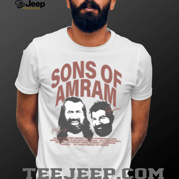 The Promised Land Shop Sons of Amram Shirt