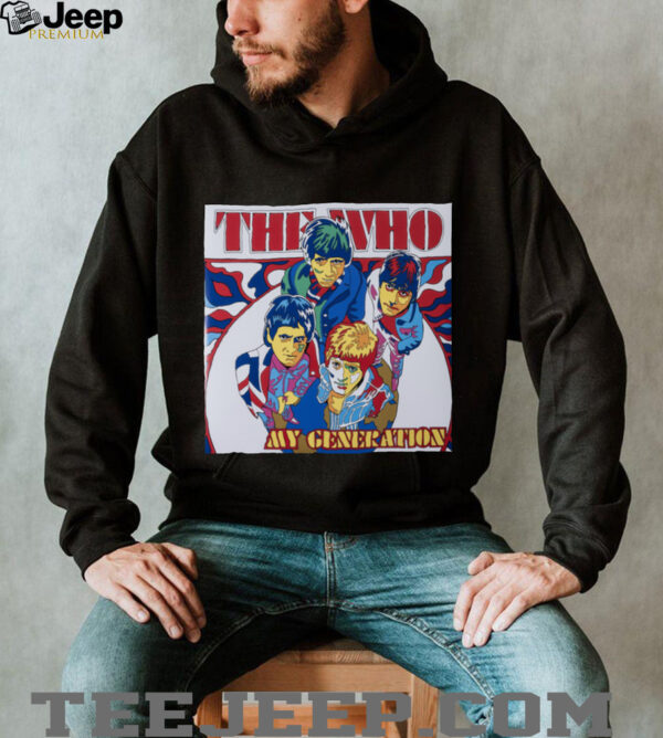 The Who My Generation Vinyl Record Shirt