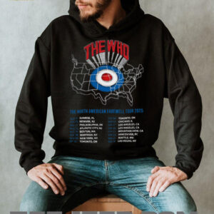 The Who The North American Farewell Tour 2025 T Shirt